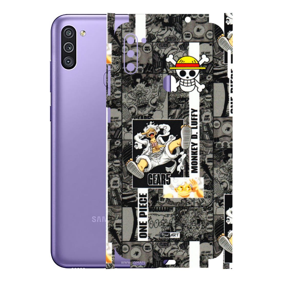 Samsung M/F/Note/Flip and C Phone Skins (All Models) - Cuffy Anime MonkeyCamic - 3D Embossed Finish (L-242) Samsung Galaxy M11