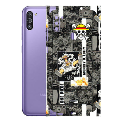 Samsung M/F/Note/Flip and C Phone Skins (All Models) - Cuffy Anime MonkeyCamic - 3D Embossed Finish (L-242) Samsung Galaxy M11