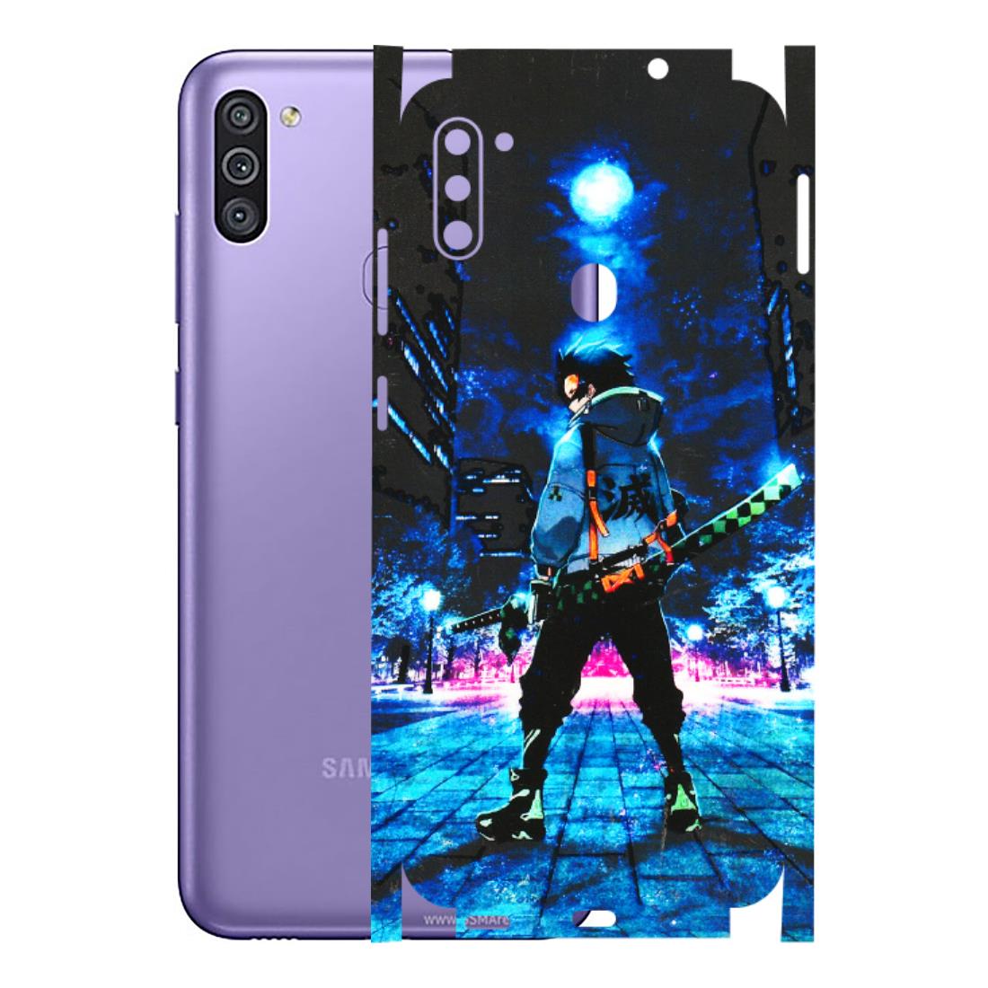 Samsung M/F/Note/Flip and C Phone Skins (All Models) - Demon Slayer Sword - 3D Embossed Finish (L-247) Samsung Galaxy M11