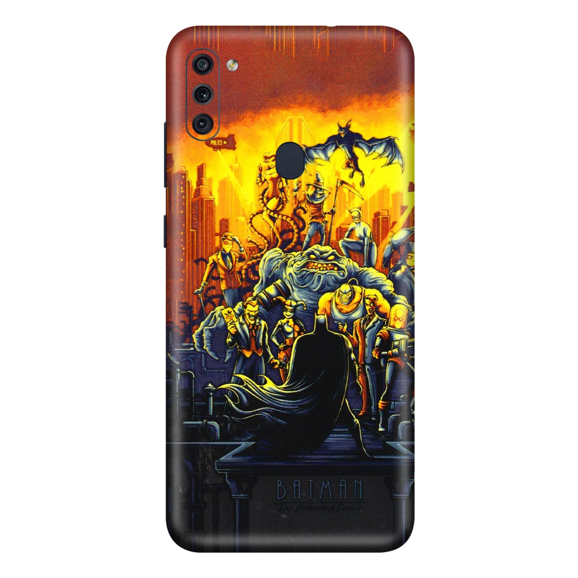 Samsung M/F/Note/Flip and C Phone Skins (All Models) - Games Doodles - 3D Embossed Finish (L-24) Samsung Galaxy M11