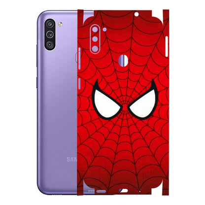 Samsung M/F/Note/Flip and C Phone Skins (All Models) - Spidey Eyes - 3D Embossed Finish (L-257) Samsung Galaxy M11