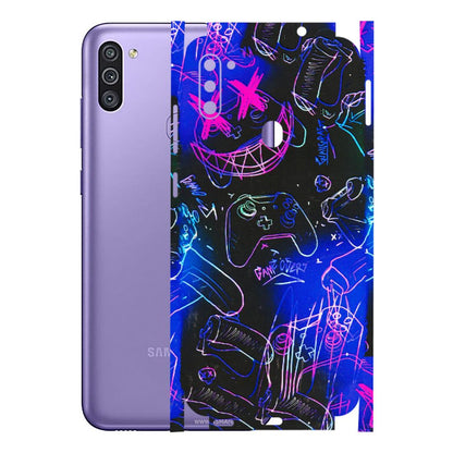 Samsung M/F/Note/Flip and C Phone Skins (All Models) - Gamers Paradise - 3D Embossed Finish (L-258) Samsung Galaxy M11