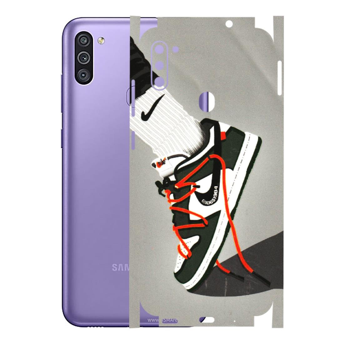 Samsung M/F/Note/Flip and C Phone Skins (All Models) - New Grey Sneaker - 3D Embossed Finish (L-261) Samsung Galaxy M11