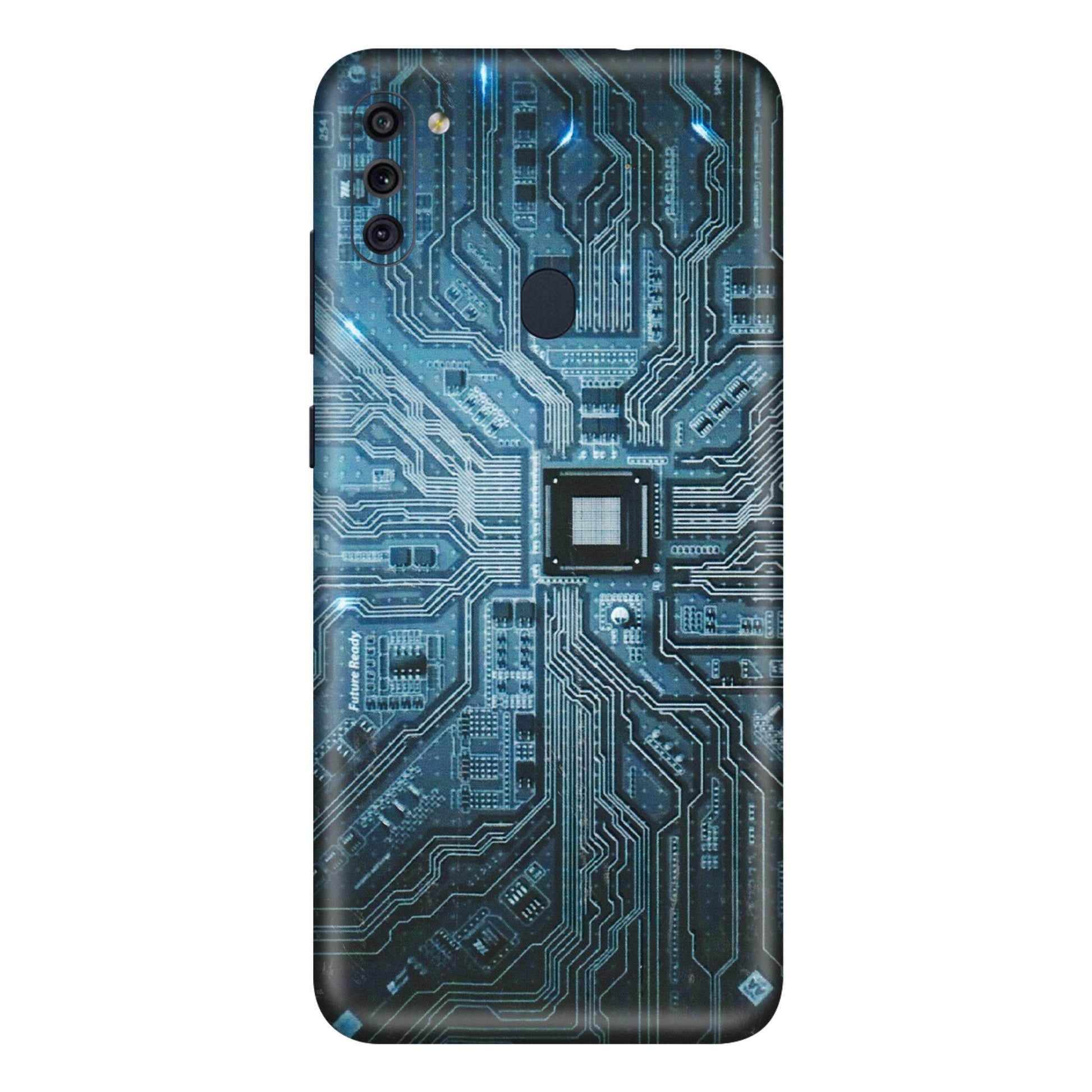 Samsung M/F/Note/Flip and C Phone Skins (All Models) - Original Circuit - 3D Embossed Finish (L-267) Samsung Galaxy M11