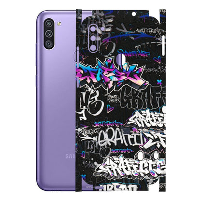 Samsung M/F/Note/Flip and C Phone Skins (All Models) - Graffiti Killer - 3D Embossed Finish (L-274) Samsung Galaxy M11
