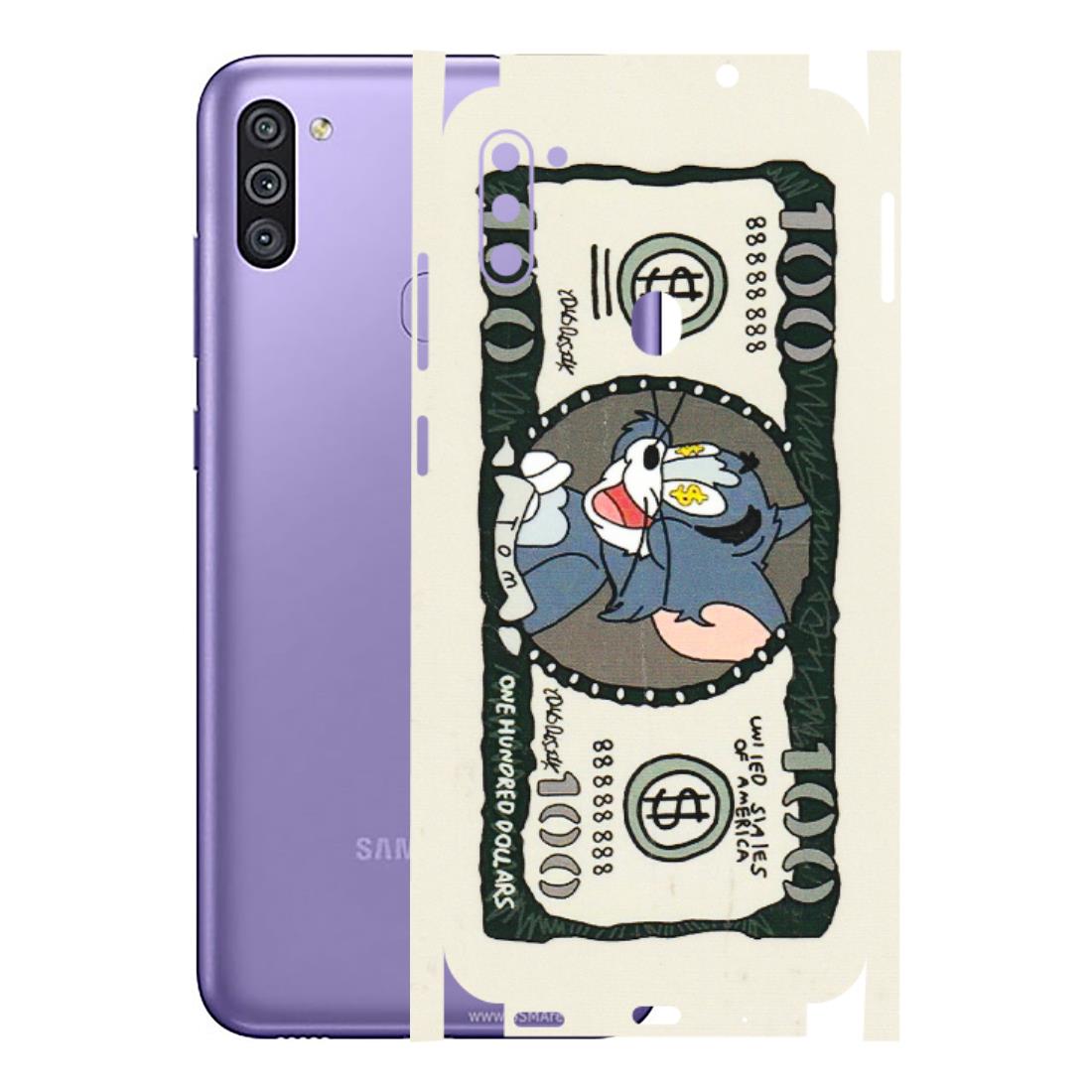 Samsung M/F/Note/Flip and C Phone Skins (All Models) - Tom Hundred Dollar - 3D Embossed Finish (L-324) Samsung Galaxy M11