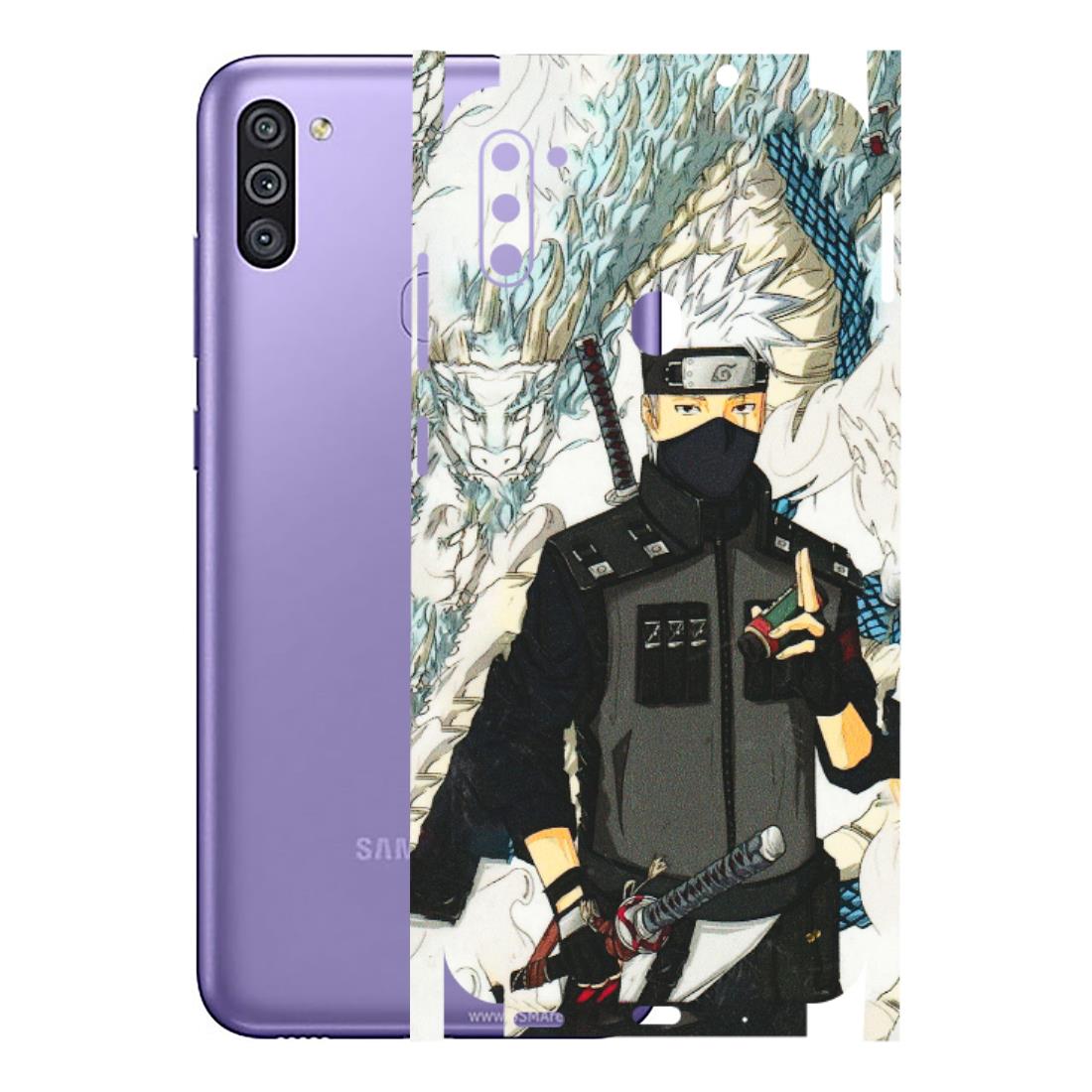 Samsung M/F/Note/Flip and C Phone Skins (All Models) - Kakashi Hatake Naruto Anime - 3D Embossed Finish (L-46) Samsung Galaxy M11