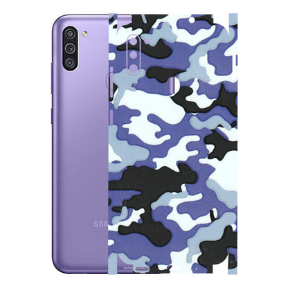 Samsung M/F/Note/Flip and C Phone Skins (All Models) - Powerfull Military Camoflauge - 3D Embossed Finish (L-49) Samsung Galaxy M11
