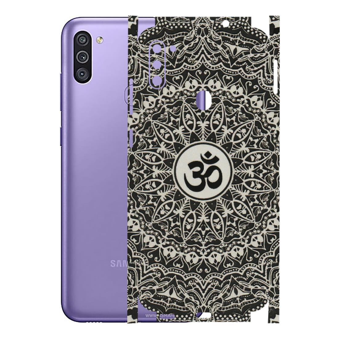 Samsung M/F/Note/Flip and C Phone Skins (All Models) - Aum Elegant Mandala - 3D Embossed Finish (L-62) Samsung Galaxy M11