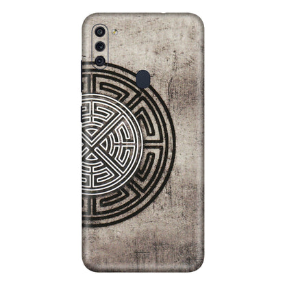 Samsung M/F/Note/Flip and C Phone Skins (All Models) - Mysterious Circular Design - 3D Embossed Finish (L-63) Samsung Galaxy M11