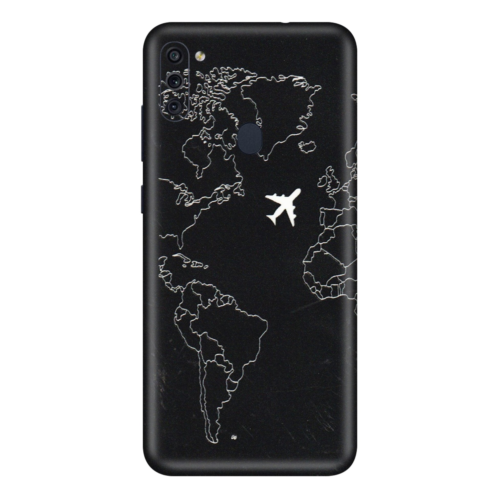 Samsung M/F/Note/Flip and C Phone Skins (All Models) - Never Ending Travel - 3D Embossed Finish (L-79) Samsung Galaxy M11