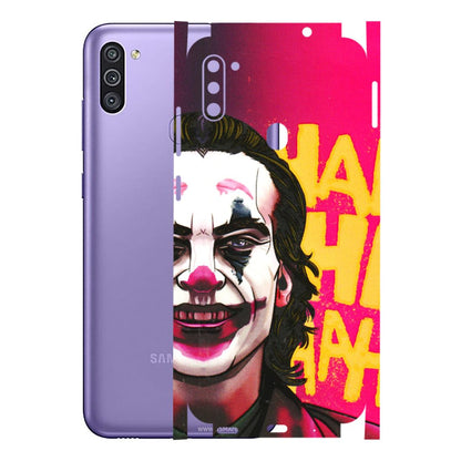 Samsung M/F/Note/Flip and C Phone Skins (All Models) - Joker Evil Laugh - 3D Embossed Finish (L-97) Samsung Galaxy M11