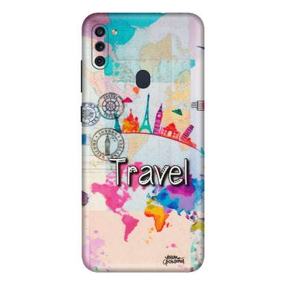 Samsung M/F/Note/Flip and C Phone Skins (All Models) - Travel The Wonders - Matte Finish (M-108) Samsung Galaxy M11