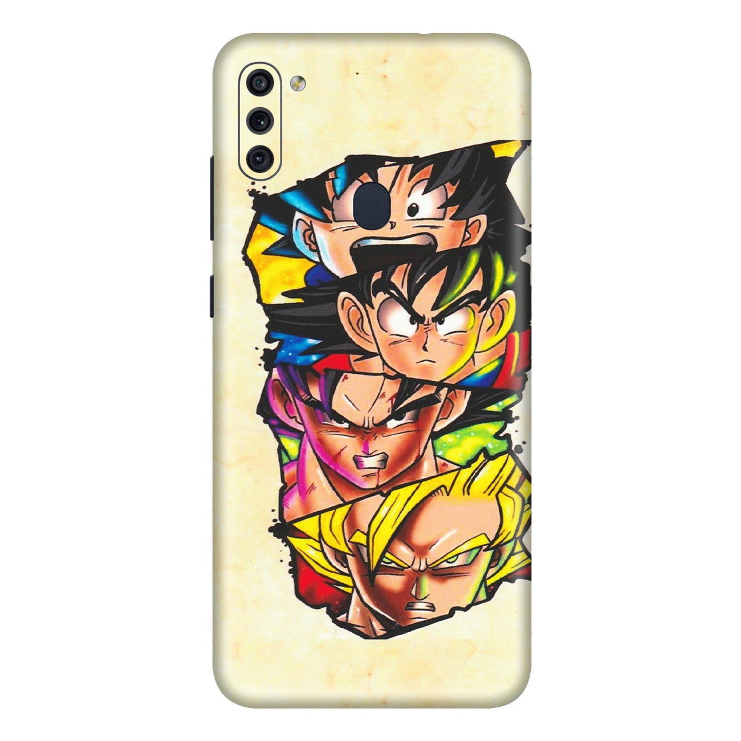 Samsung M/F/Note/Flip and C Phone Skins (All Models) - Angry Multi Anime - Matte Finish (M-113) Samsung Galaxy M11