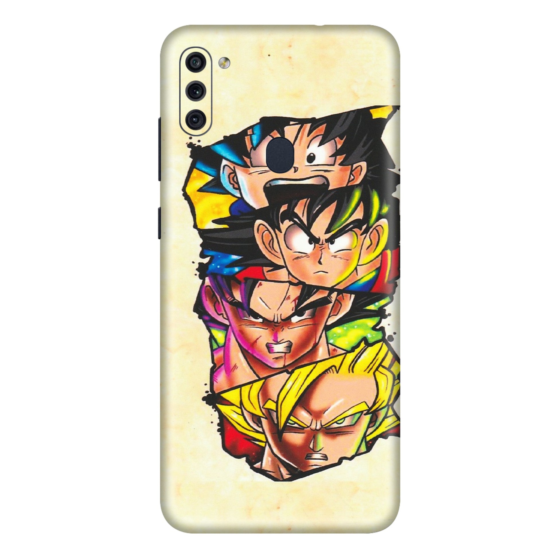 Samsung M/F/Note/Flip and C Phone Skins (All Models) - Angry Multi Anime - Matte Finish (M-113) Samsung Galaxy M11