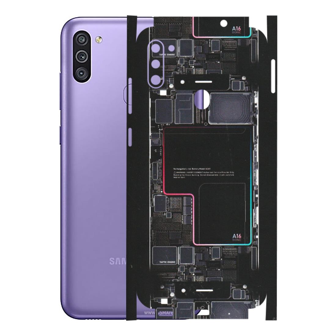 Samsung M/F/Note/Flip and C Phone Skins (All Models) - Motherboard Circuit Layout - Matte Finish (M-117) Samsung Galaxy M11