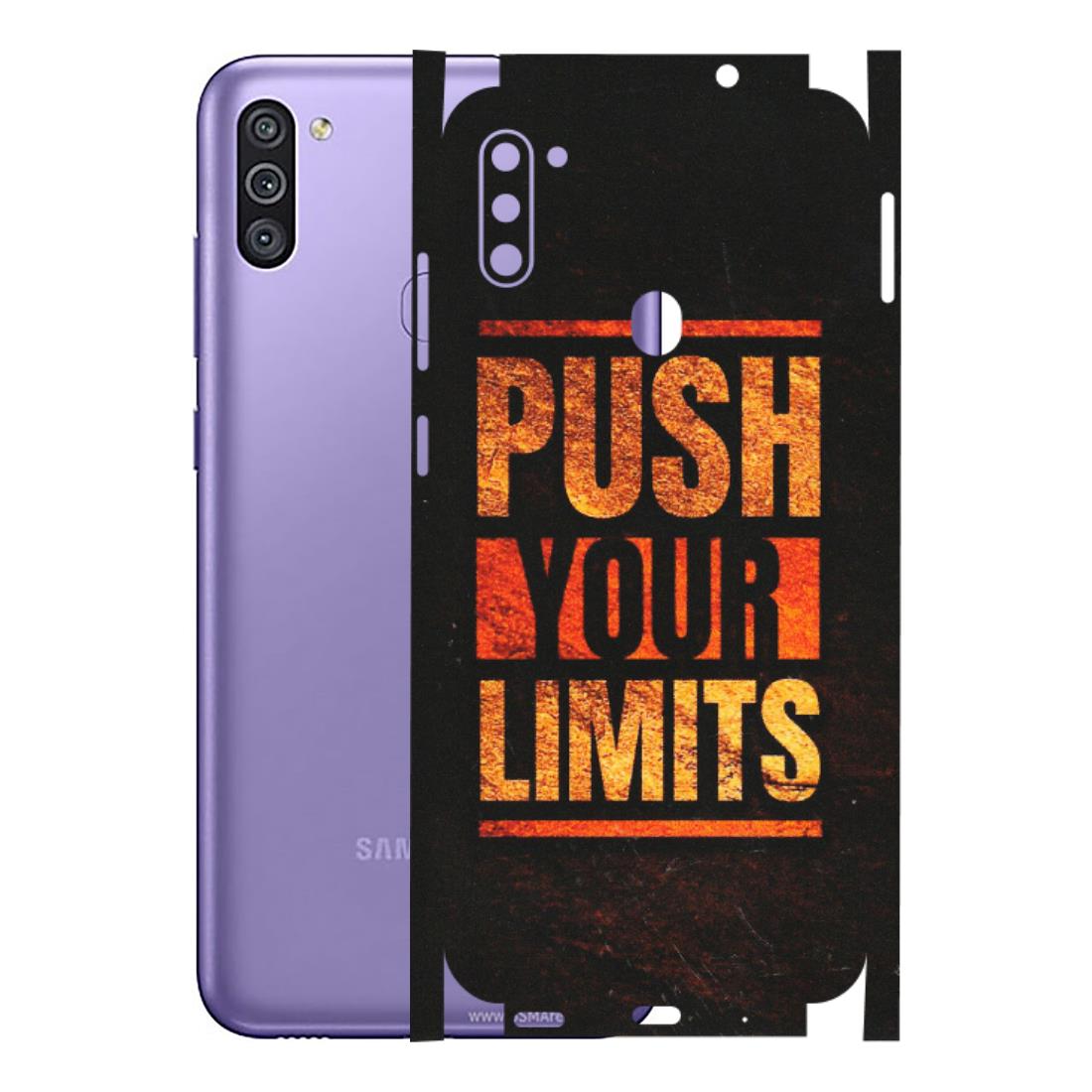 Samsung M/F/Note/Flip and C Phone Skins (All Models) - Push Your Limits - Matte Finish (M-118) Samsung Galaxy M11
