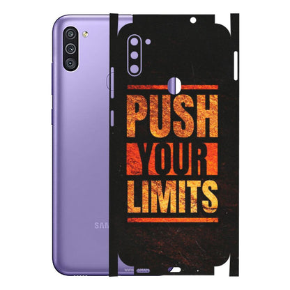 Samsung M/F/Note/Flip and C Phone Skins (All Models) - Push Your Limits - Matte Finish (M-118) Samsung Galaxy M11