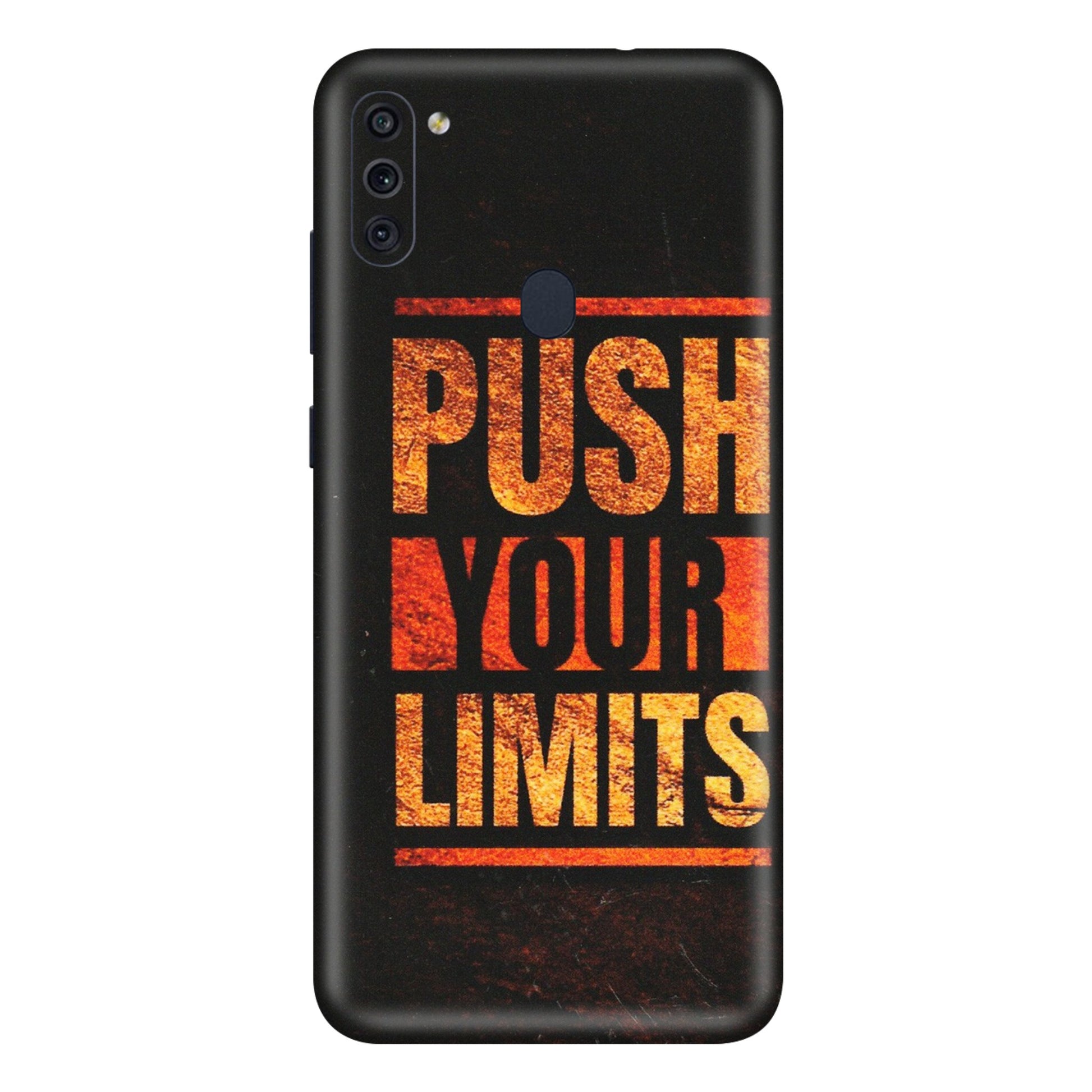 Samsung M/F/Note/Flip and C Phone Skins (All Models) - Push Your Limits - Matte Finish (M-118) Samsung Galaxy M11