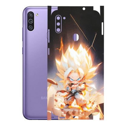 Samsung M/F/Note/Flip and C Phone Skins (All Models) - Goku Dragon Cute Anime - Matte Finish (M-131) Samsung Galaxy M11