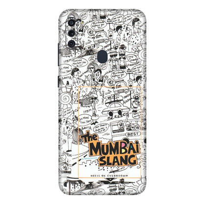 Samsung M/F/Note/Flip and C Phone Skins (All Models) - The Mumbai Slang - Matte Finish (M-142) Samsung Galaxy M11
