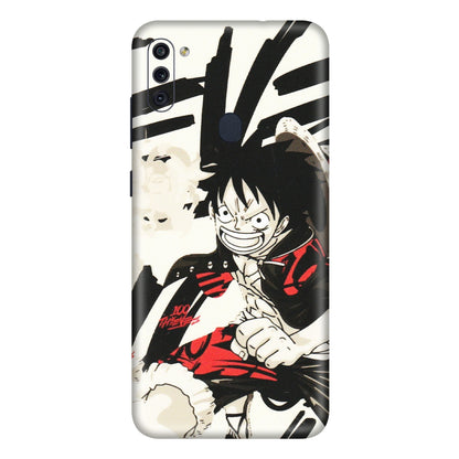 Samsung M/F/Note/Flip and C Phone Skins (All Models) - Monkey D.Luffy Manga Anime - Matte Finish (M-145) Samsung Galaxy M11