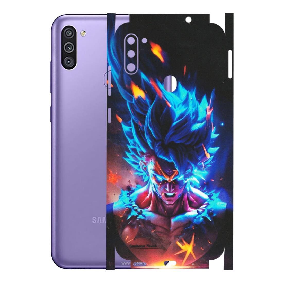 Samsung M/F/Note/Flip and C Phone Skins (All Models) - Angry Goku Dragon Ball Anime - Matte Finish (M-150) Samsung Galaxy M11