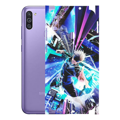 Samsung M/F/Note/Flip and C Phone Skins (All Models) - Manga Action Jujustu Kaisen Anime - Matte Finish (M-155) Samsung Galaxy M11