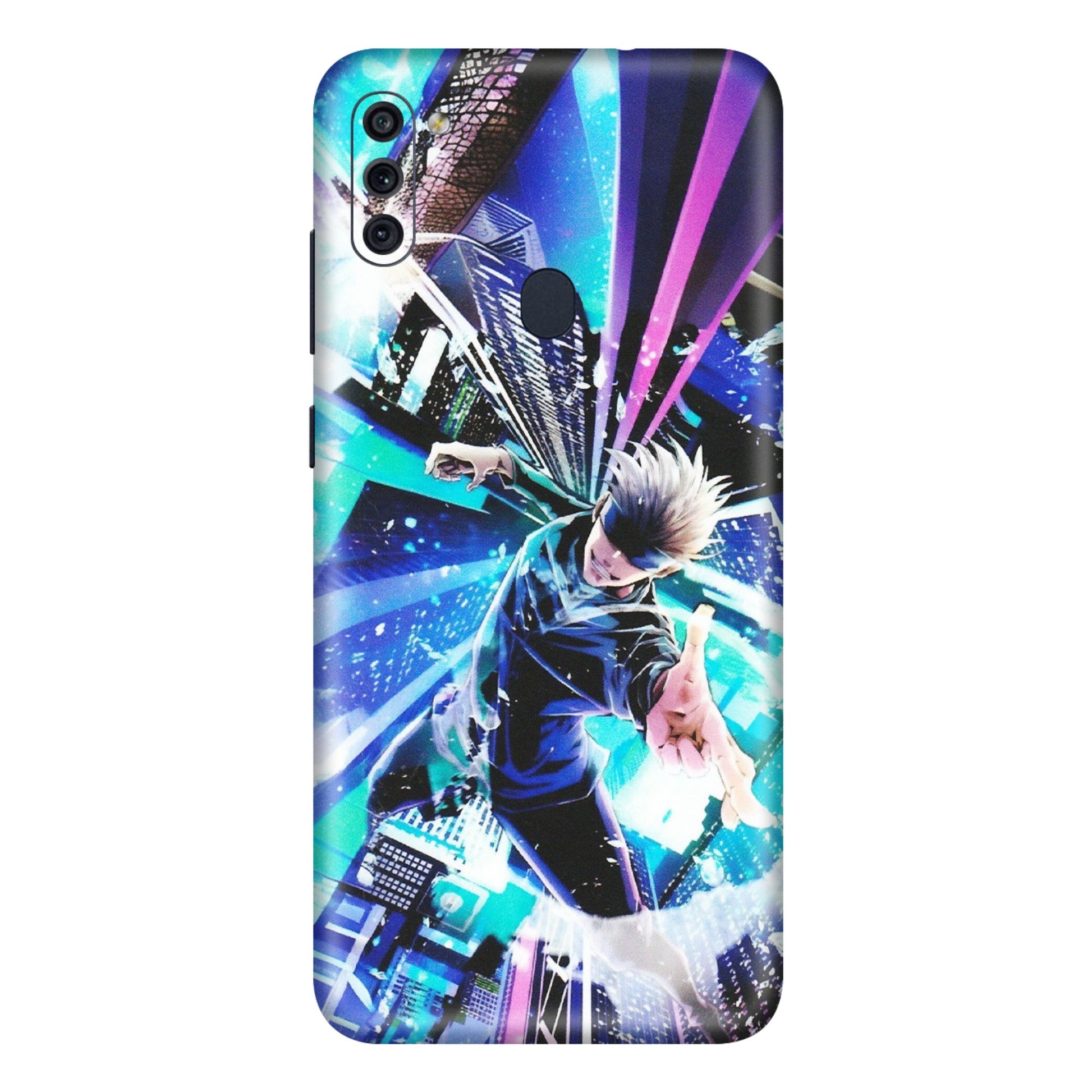 Samsung M/F/Note/Flip and C Phone Skins (All Models) - Manga Action Jujustu Kaisen Anime - Matte Finish (M-155) Samsung Galaxy M11