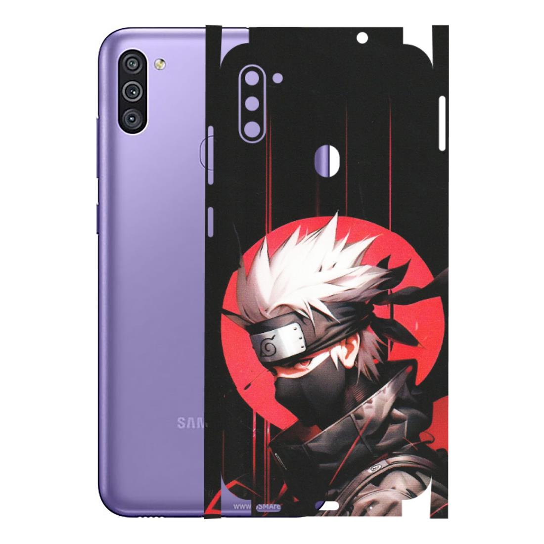 Samsung M/F/Note/Flip and C Phone Skins (All Models) - Naruto Anime Blood - Matte Finish (M-170) Samsung Galaxy M11
