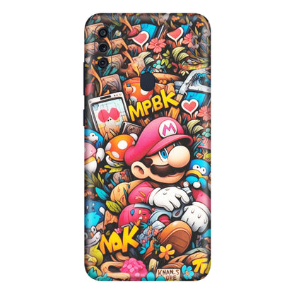 Samsung M/F/Note/Flip and C Phone Skins (All Models) - Super Mario Bros Artistic - Matte Finish (M-173) Samsung Galaxy M11