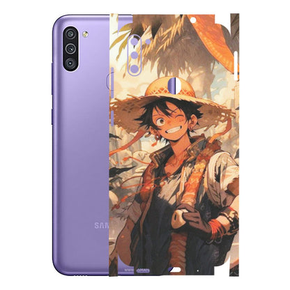 Samsung M/F/Note/Flip and C Phone Skins (All Models) - Anime Character Smile - Matte Finish (M-33) Samsung Galaxy M11
