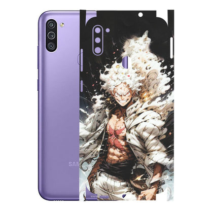 Samsung M/F/Note/Flip and C Phone Skins (All Models) - Anime Angry Classy Character - Matte Finish (M-34) Samsung Galaxy M11