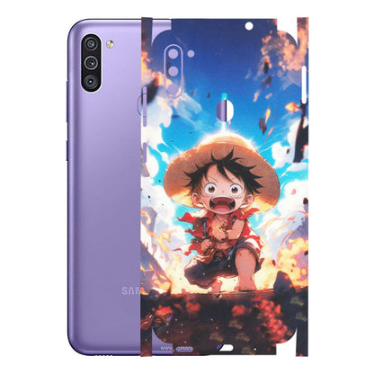 Samsung M/F/Note/Flip and C Phone Skins (All Models) - Toon One Piece Cute Character - Matte Finish (M-35) Samsung Galaxy M11