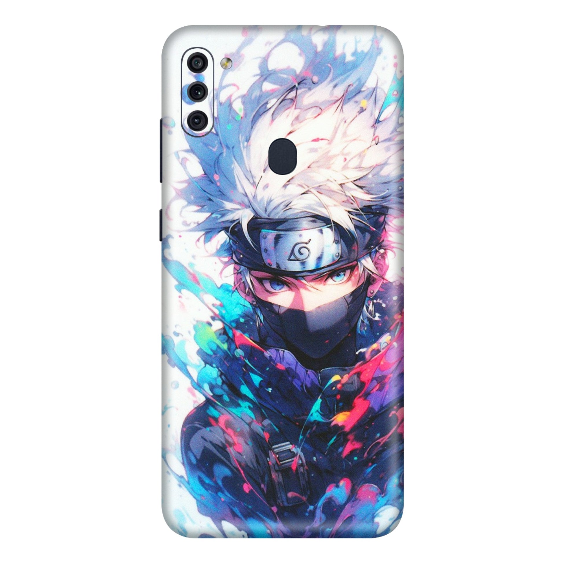 Samsung M/F/Note/Flip and C Phone Skins (All Models) - Naruto Face Mask - Matte Finish (M-03) Samsung Galaxy M11
