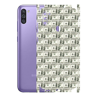 Samsung M/F/Note/Flip and C Phone Skins (All Models) - I Love Dollars - Matte Finish (M-40) Samsung Galaxy M11
