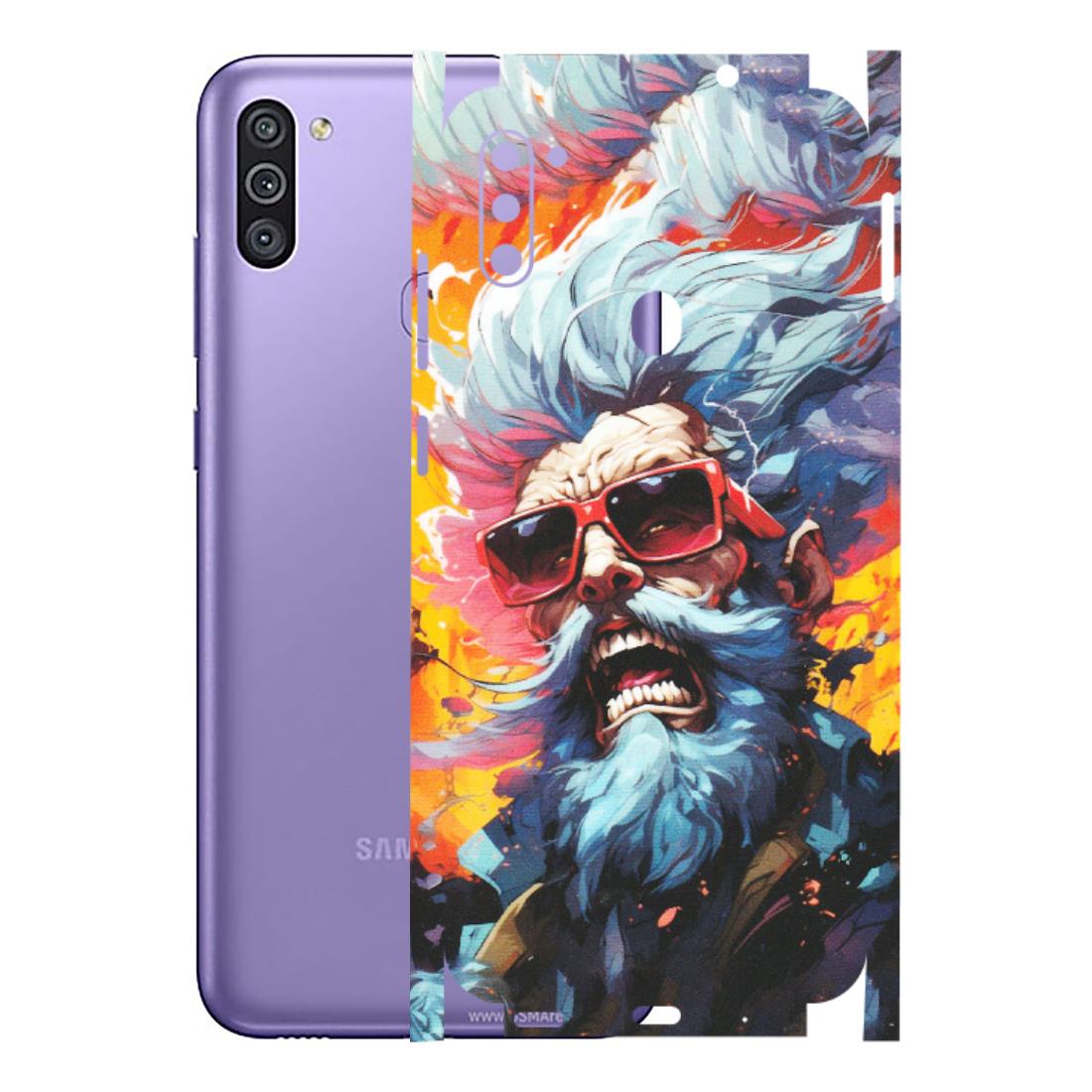 Samsung M/F/Note/Flip and C Phone Skins (All Models) - Daddy Cool Character - Matte Finish (M-43) Samsung Galaxy M11
