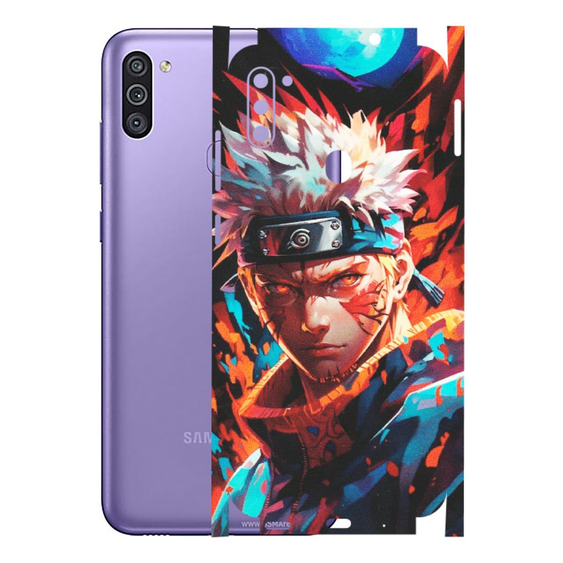 Samsung M/F/Note/Flip and C Phone Skins (All Models) - Anime Ferocious Character - Matte Finish (M-44) Samsung Galaxy M11