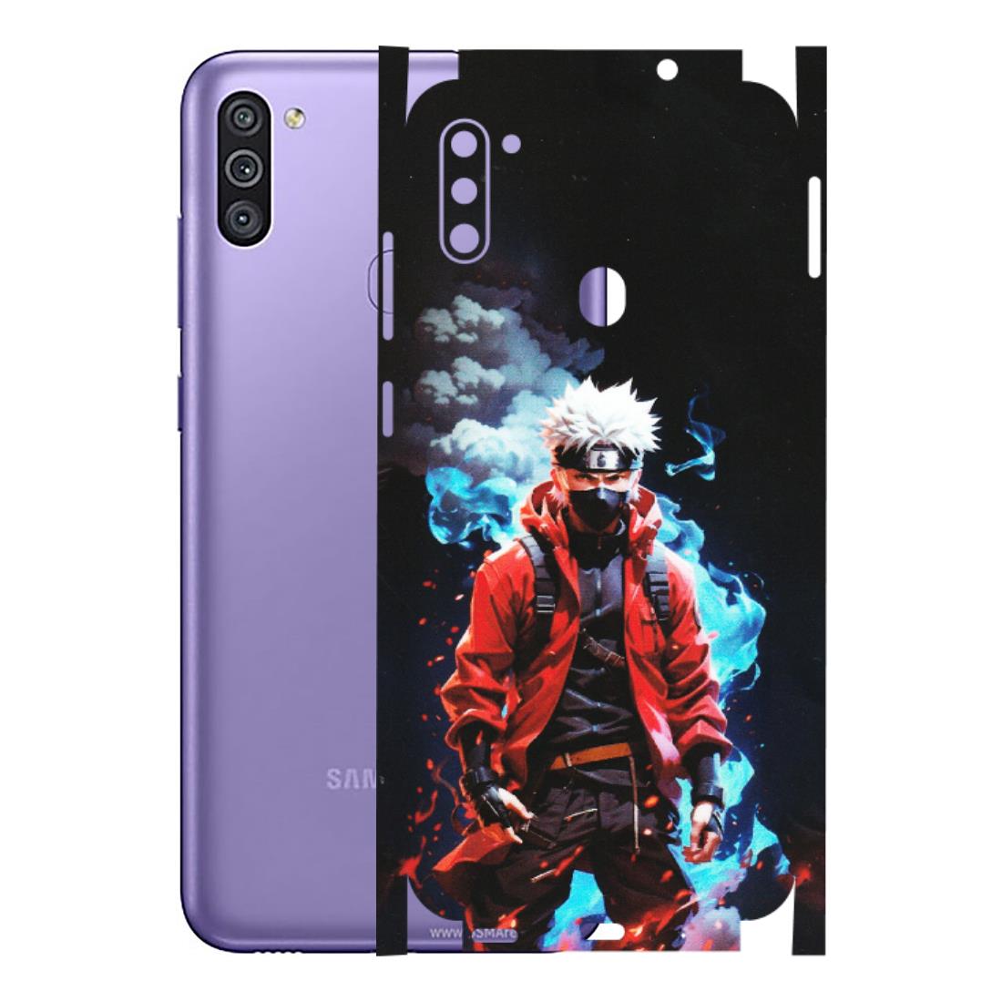 Samsung M/F/Note/Flip and C Phone Skins (All Models) - Kakashi Hatake Naruto - Matte Finish (M-60) Samsung Galaxy M11