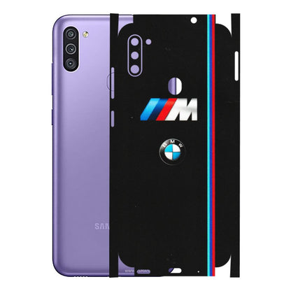 Samsung M/F/Note/Flip and C Phone Skins (All Models) - Styling With Black BMW - Matte Finish (M-74) Samsung Galaxy M11