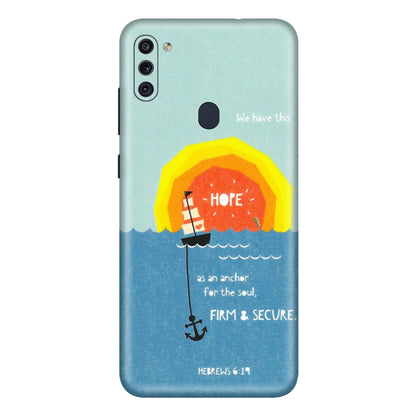 Samsung M/F/Note/Flip and C Phone Skins (All Models) - A Beautiful Sunset of Hope - Matte Finish (M-75) Samsung Galaxy M11