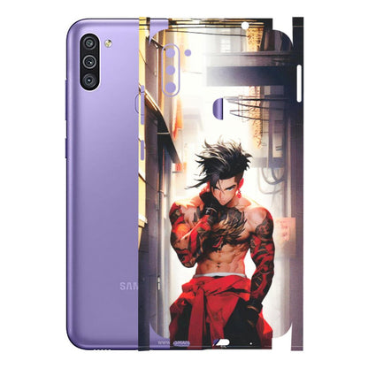 Samsung M/F/Note/Flip and C Phone Skins (All Models) - In the streets of Japan - Matte Finish (M-77) Samsung Galaxy M11