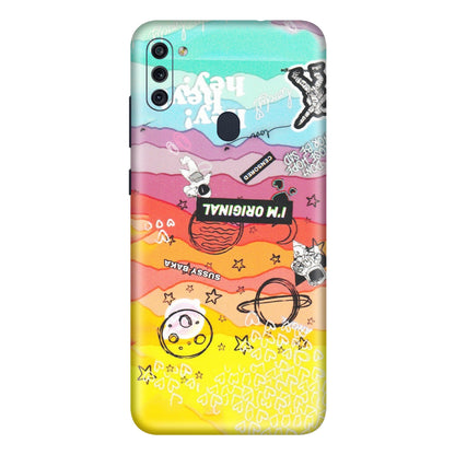 Samsung M/F/Note/Flip and C Phone Skins (All Models) - The Original Astronaut - Matte Finish (M-79) Samsung Galaxy M11