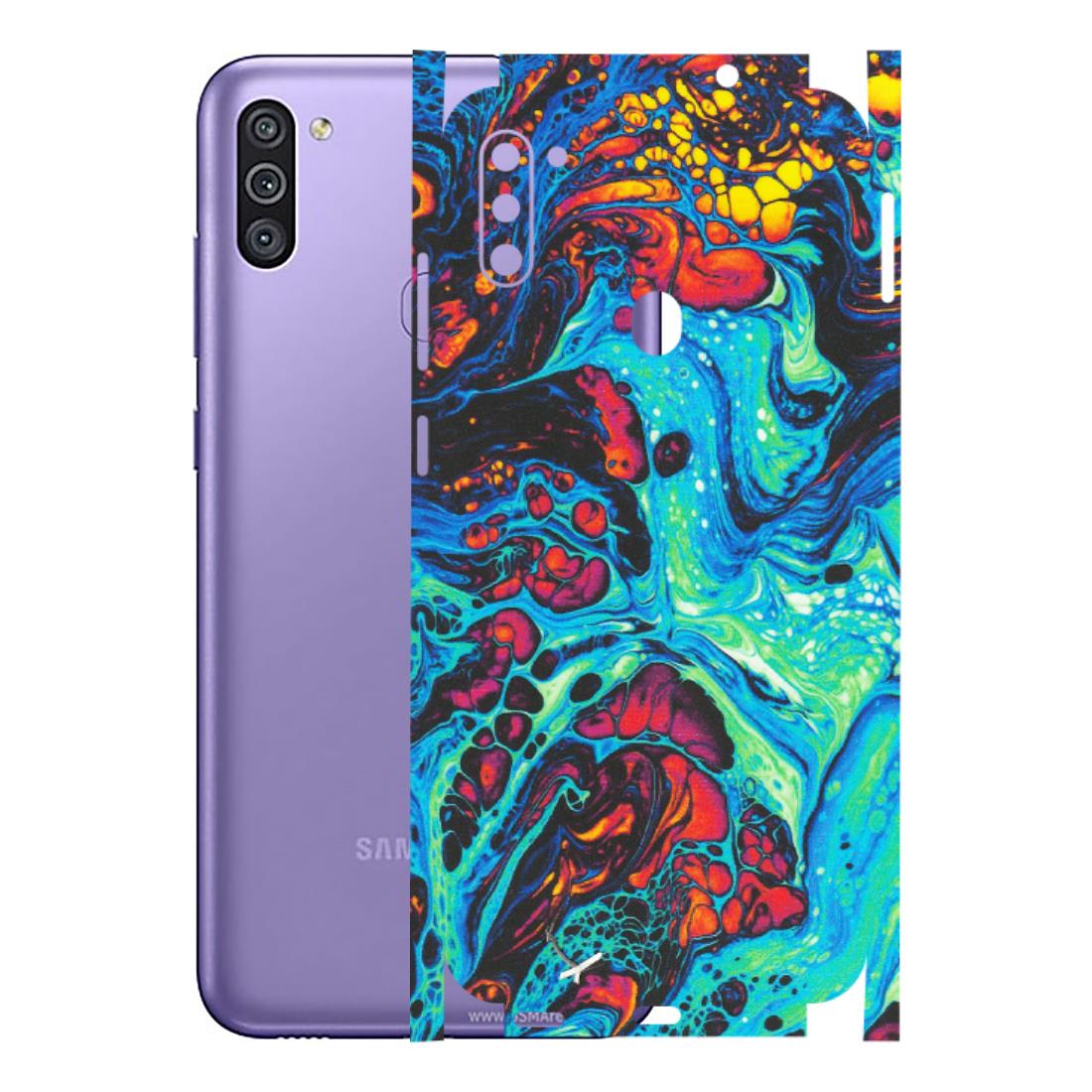 Samsung M/F/Note/Flip and C Phone Skins (All Models) - Majestic Galactic Marbel - Matte Finish (M-85) Samsung Galaxy M11