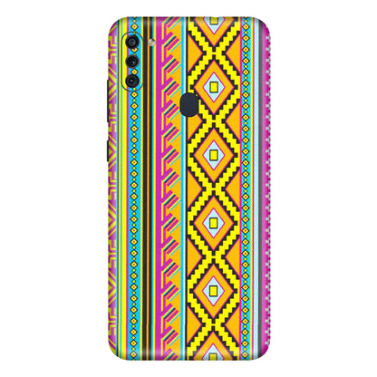Samsung M/F/Note/Flip and C Phone Skins (All Models) - Thai illustration - Matte Finish (M-89) Samsung Galaxy M11