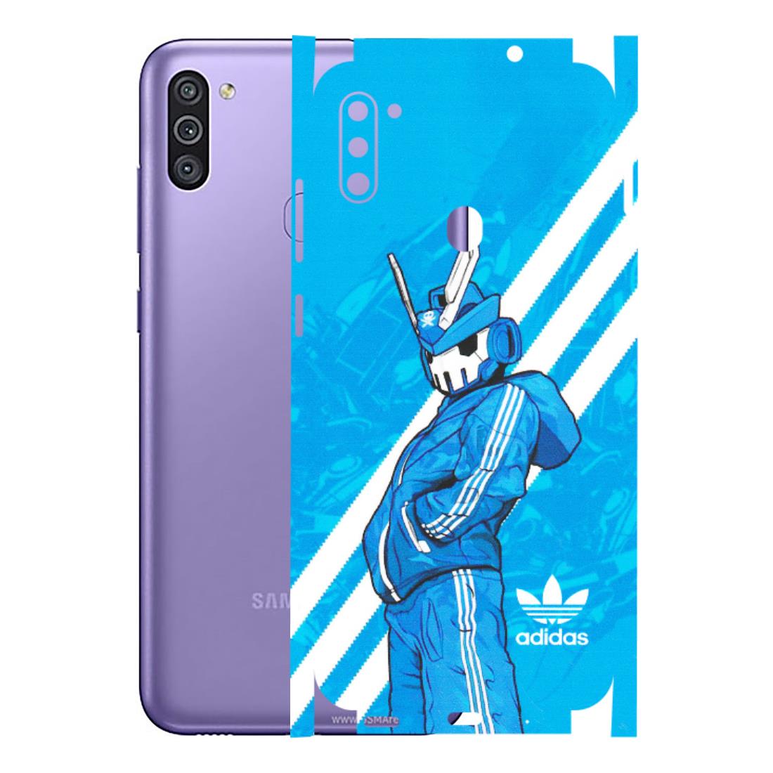 Samsung M/F/Note/Flip and C Phone Skins (All Models) - Battle of Adidas - Matte Finish (M-98) Samsung Galaxy M11