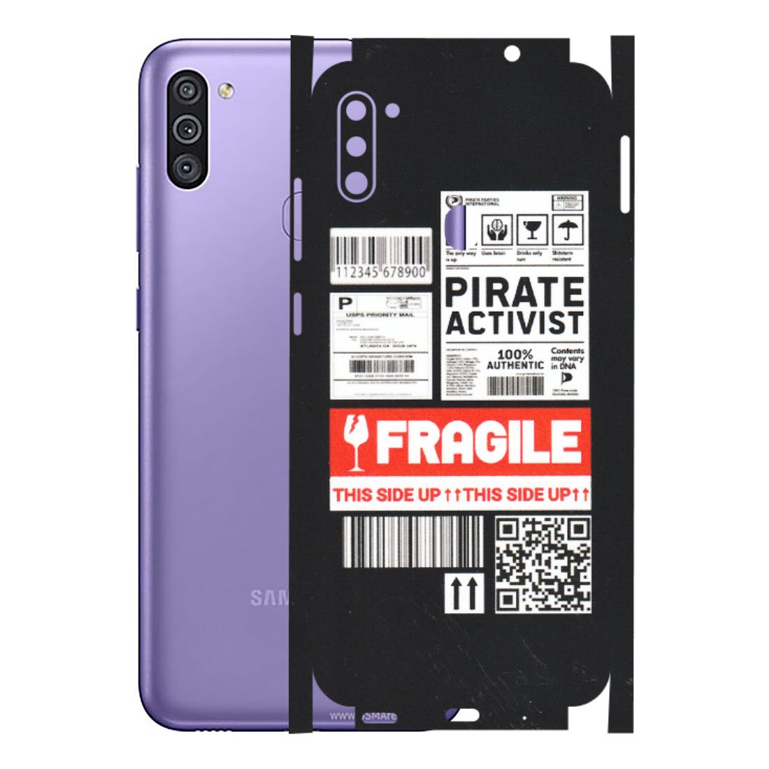 Samsung M/F/Note/Flip and C Phone Skins (All Models) - Handle With Care - Matte Finish (M-99) Samsung Galaxy M11