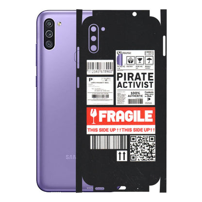 Samsung M/F/Note/Flip and C Phone Skins (All Models) - Handle With Care - Matte Finish (M-99) Samsung Galaxy M11
