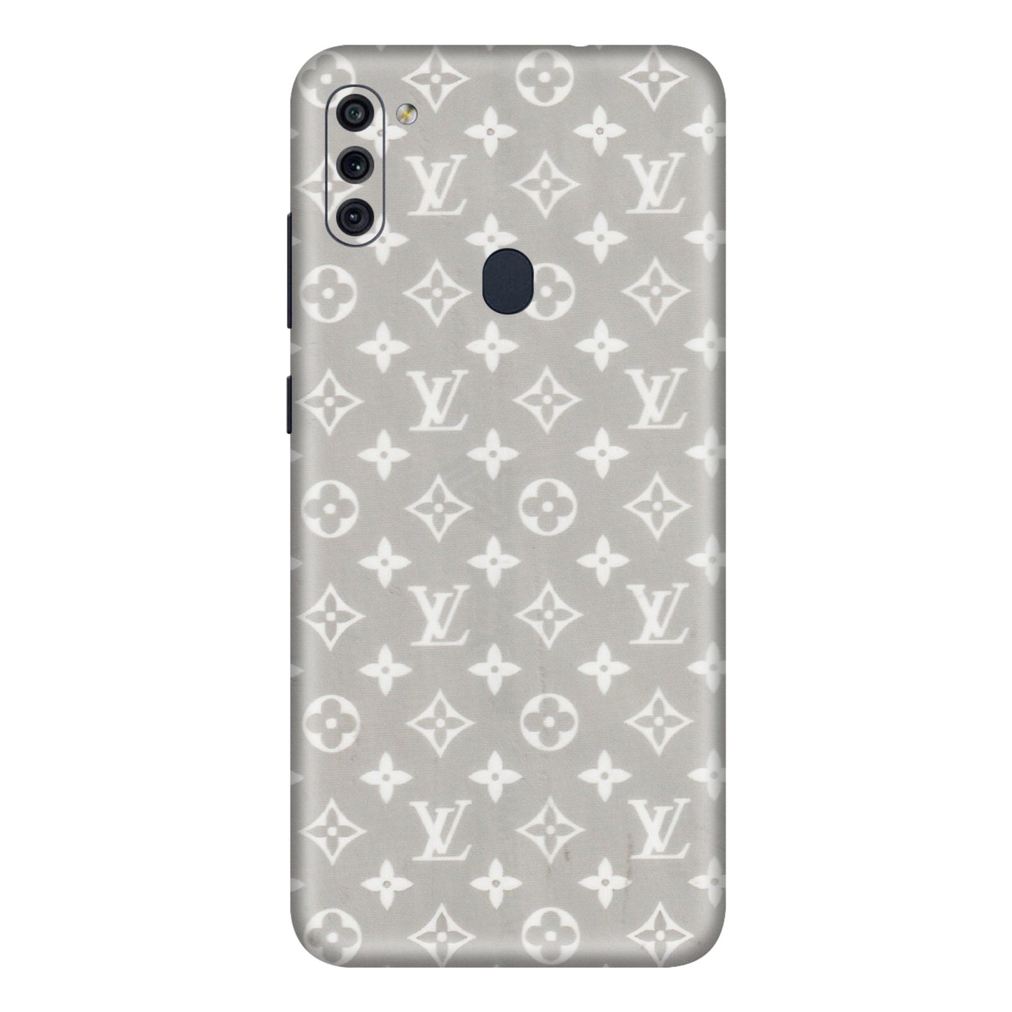 Samsung M/F/Note/Flip and C Phone Skins (All Models) - Luxury Brands Logo - Transparent Finish (T-07) Samsung Galaxy M11