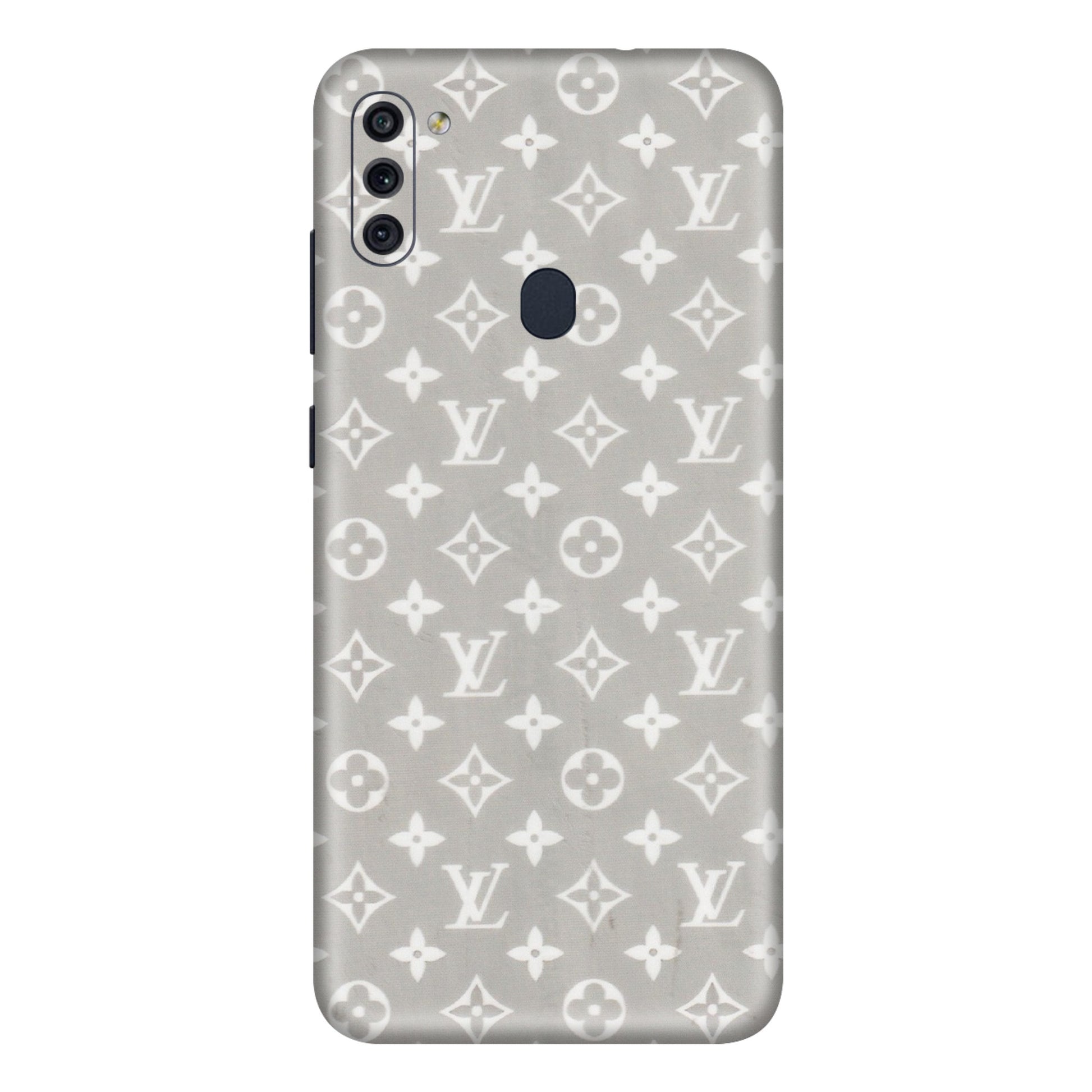 Samsung M/F/Note/Flip and C Phone Skins (All Models) - Luxury Brands Logo - Transparent Finish (T-07) Samsung Galaxy M11